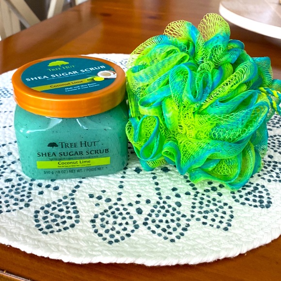 🥥🌴TREE HUT SHEA SUGAR SCRUB In Coconut Lime Scent - Picture 2 of 5